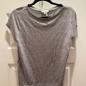 MLV Gray Short Sleeve Women's Tee